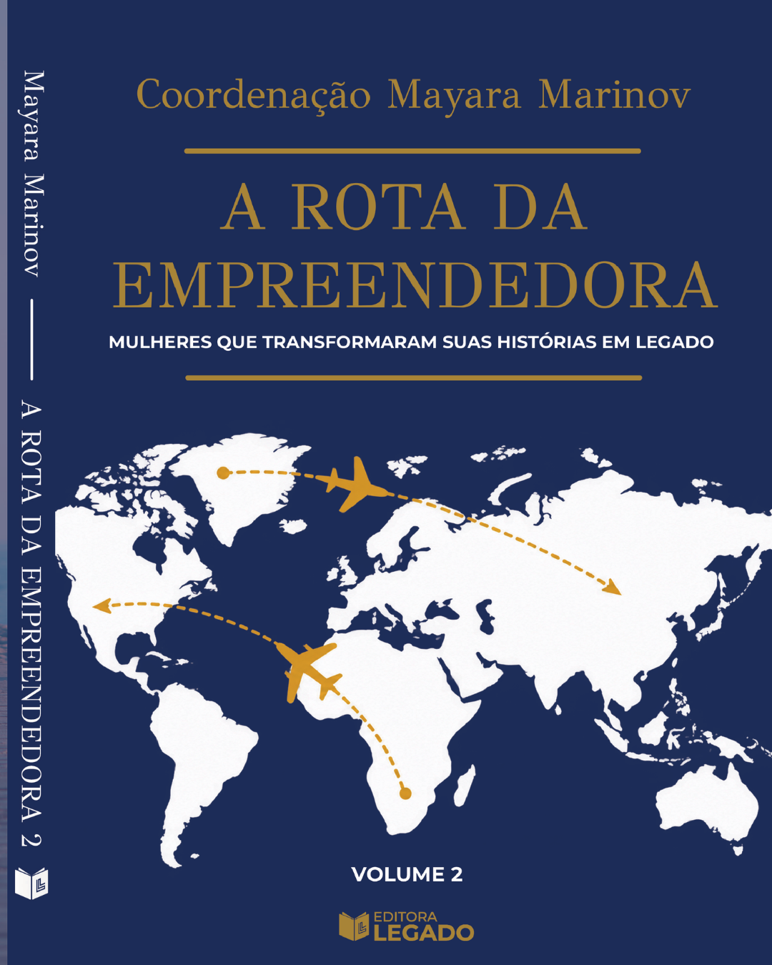 Capa oficial — A Rota da Empreendedora, Volume 2